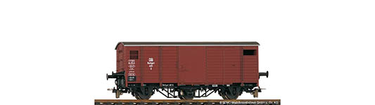 074-2003811 - H0e - Pufferwagen G 481, braun, DB, Ep. III